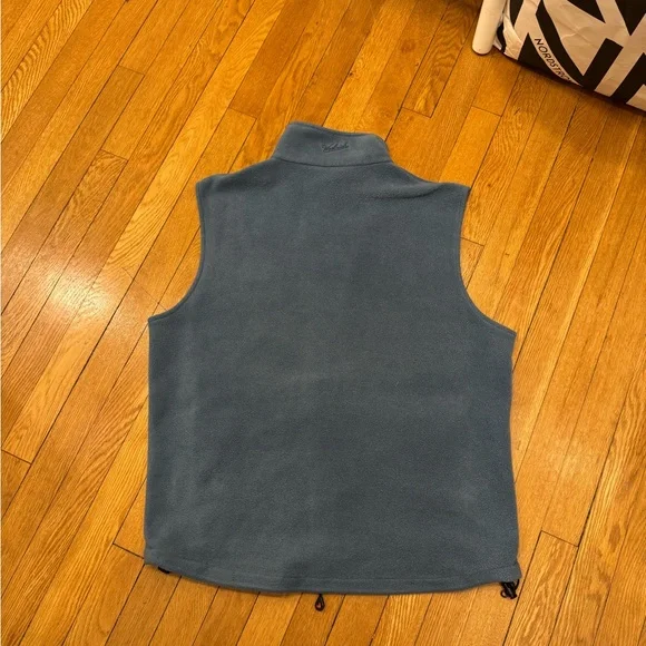 Woolrich Men's Slate Blue Fleece Vest - Picture 6 of 6
